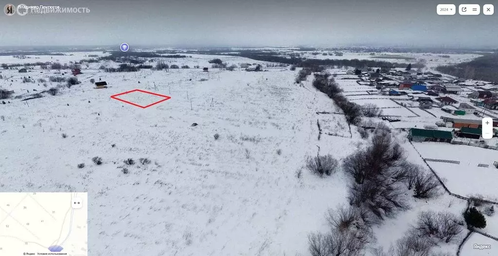 Участок в Томский район, ДНП Эуштинский микрорайон, 39 (16 м) - Фото 1