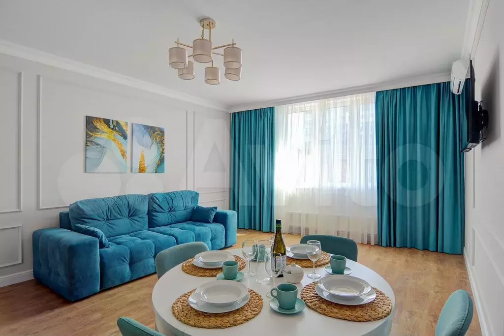 1-к. квартира, 71 м, 9/20 эт. - Фото 1