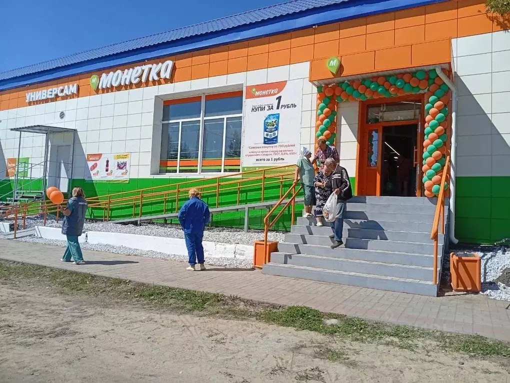 Торговая площадь в Новосибирская область, с. Венгерово ул. Ленина, 85А ... - Фото 1