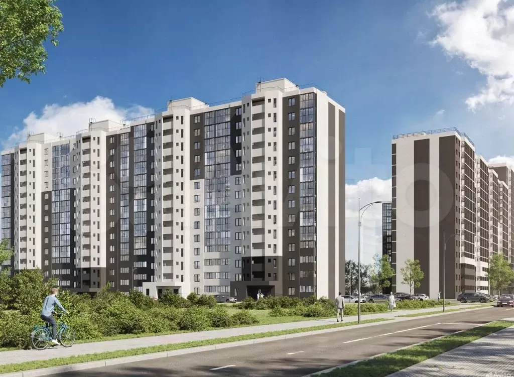 Квартира-студия, 25,2 м, 2/14 эт. - Фото 0