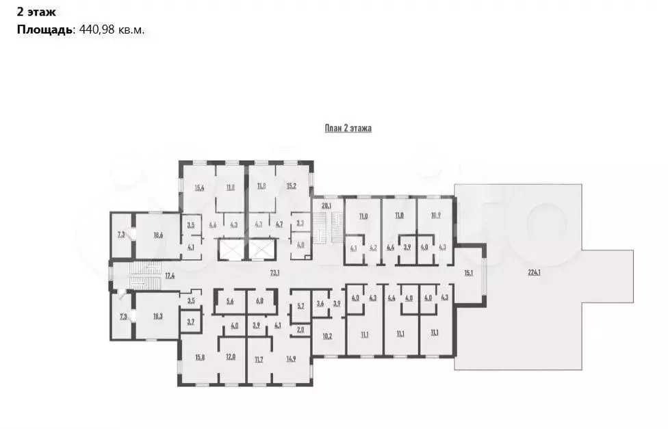Здание (гостиница) 4300 м в центре - Фото 1