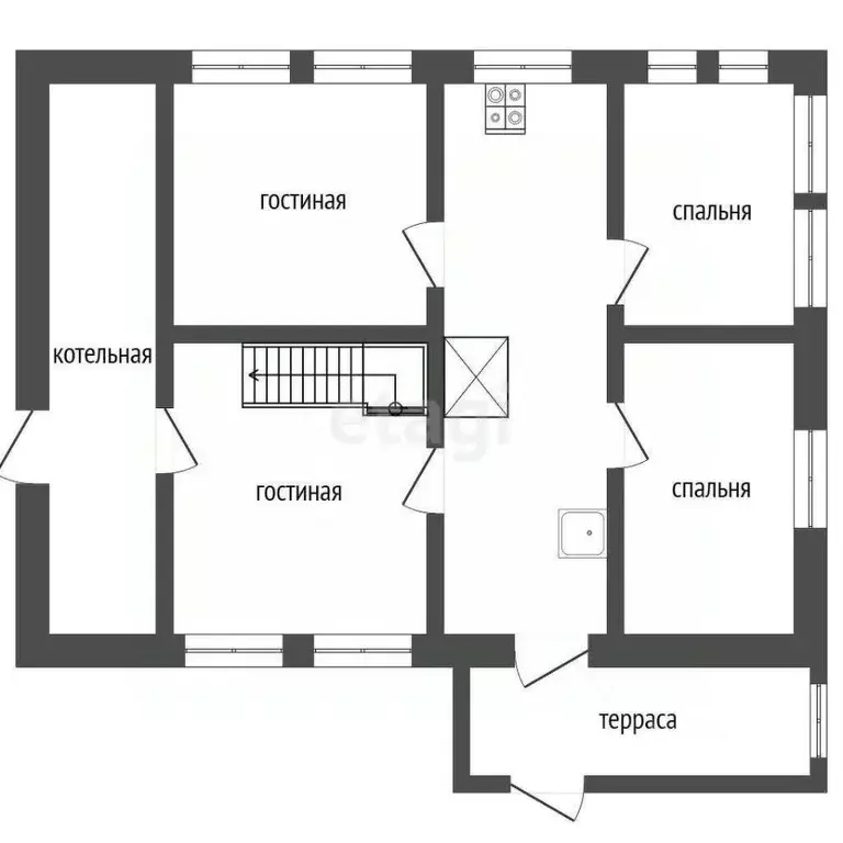 Дом в Ярославская область, Тутаевский муниципальный округ, д. Лыкошино ... - Фото 1