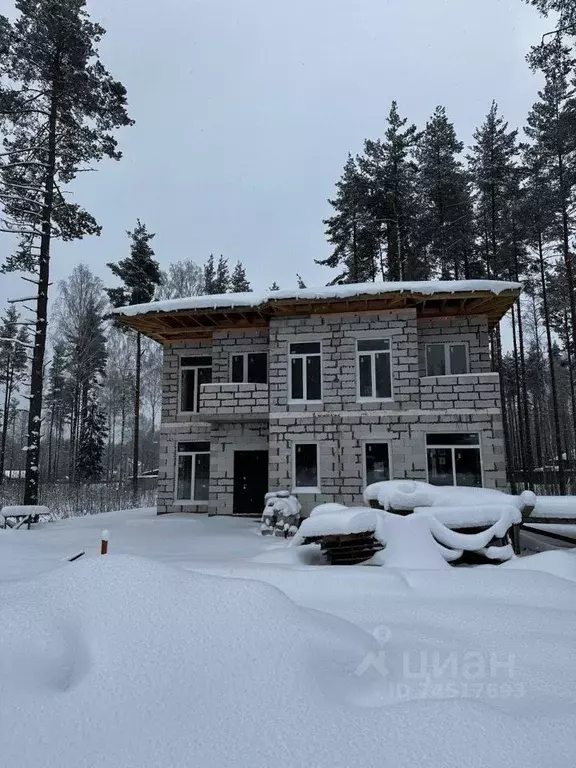 Коттедж в Ленинградская область, Всеволожский район, Токсовское ... - Фото 1