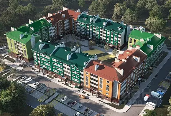 2-к кв. Тульская область, Тула Новая Тула мкр,  (77.45 м) - Фото 1