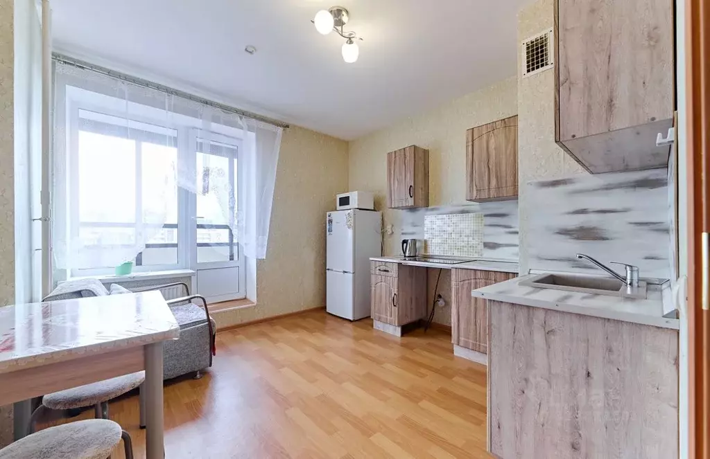 1-к кв. Санкт-Петербург пос. Парголово, Заречная ул., 45к2 (35.7 м) - Фото 2