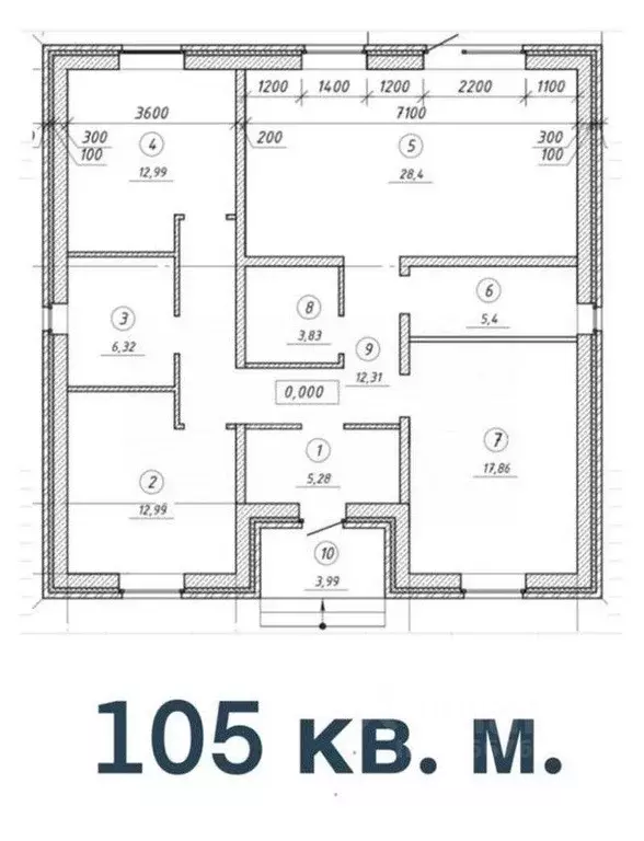Дом в Оренбургская область, Соль-Илецк Вишневая ул., 77 (105 м) - Фото 2