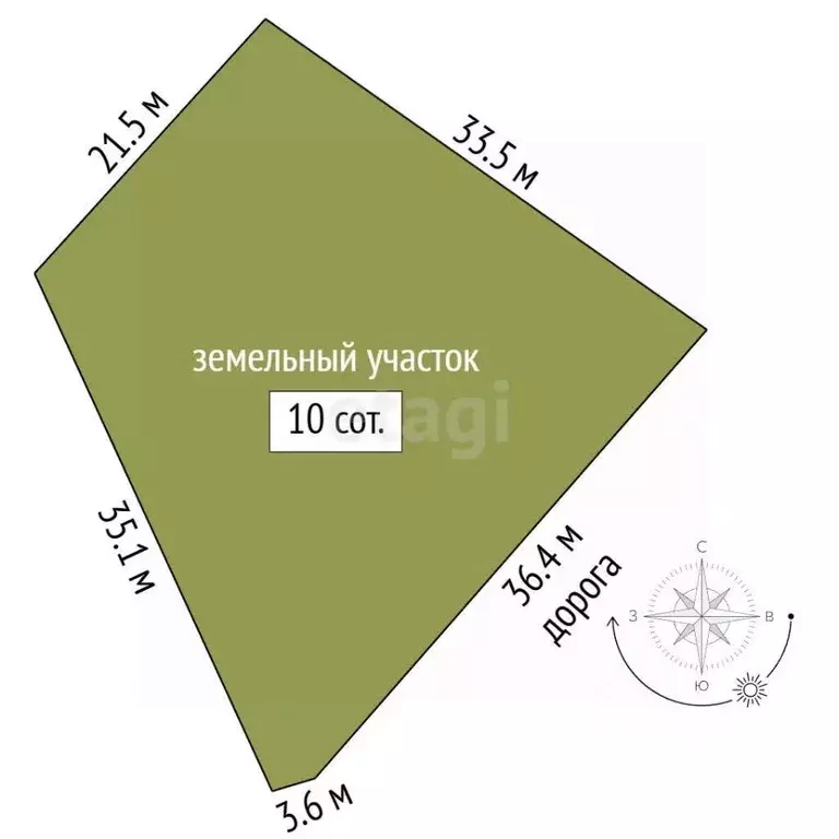 Участок в Севастополь ул. 2-я Линия, 106/306 (10.0 сот.) - Фото 2