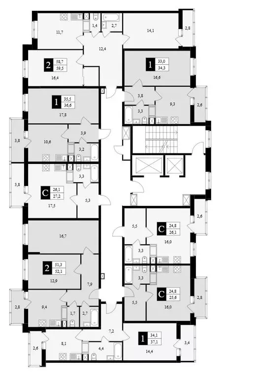 1-к кв. Московская область, Подольск Красная Горка мкр, ул. Садовая, ... - Фото 2