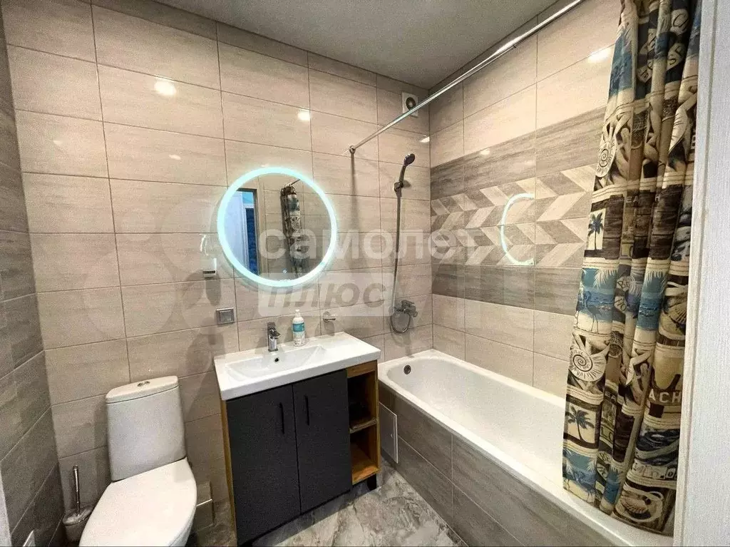 1-к. квартира, 33,9 м, 1/3 эт. - Фото 1