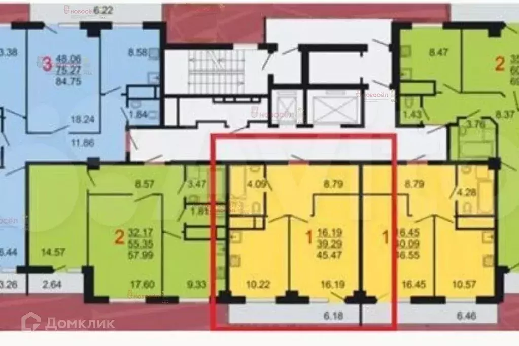 Продаётся 1-к квартира, 39.3 м - Фото 1