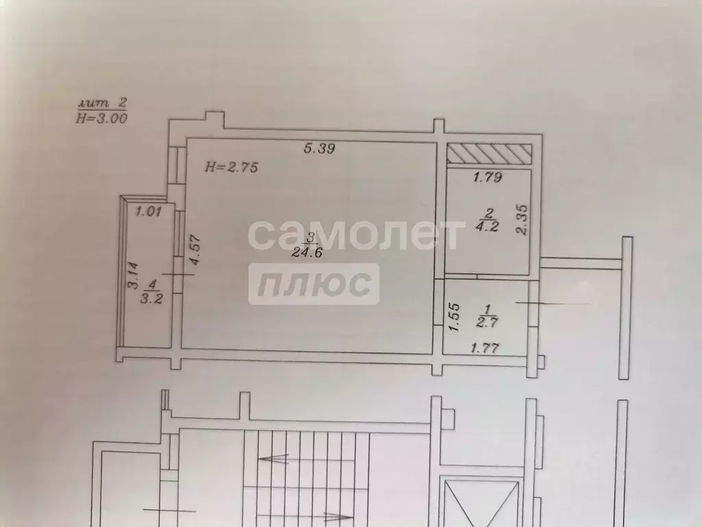 Студия Краснодарский край, Анапа Анапское ш., 24к2 (31.0 м) - Фото 2