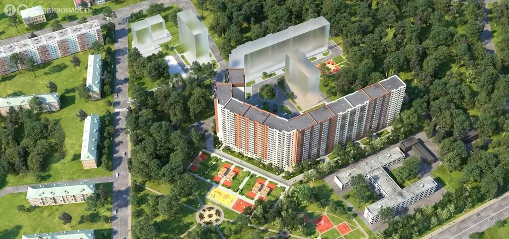 1-комнатная квартира: Ногинск, Шибаевская улица, 1 (38.6 м) - Фото 1