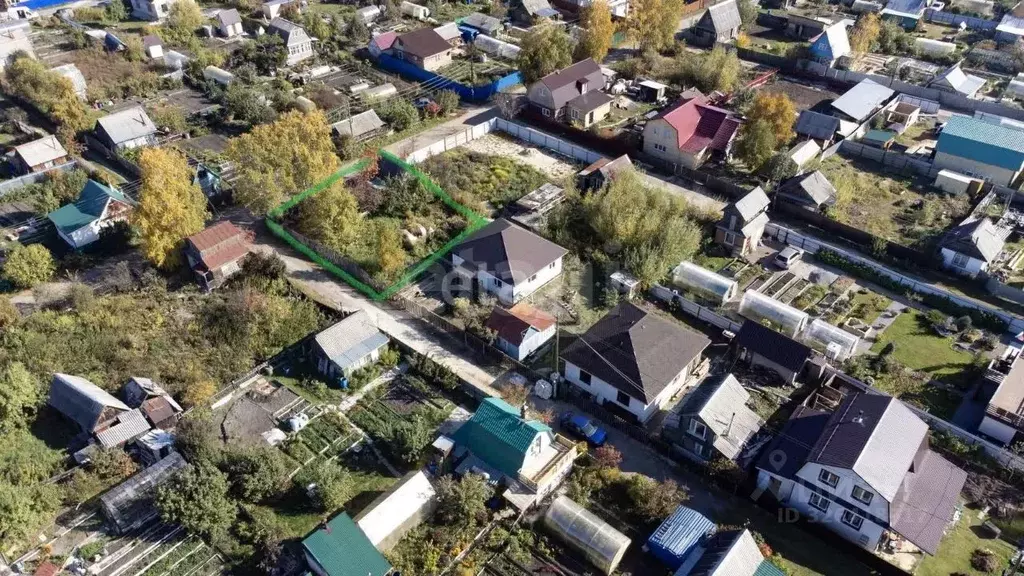 Участок в Тюменская область, Тюмень Домостроитель СНТ, ул. Нарцисс ... - Фото 2