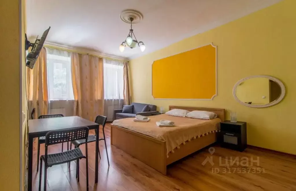 1-к кв. Санкт-Петербург наб. Реки Фонтанки, 38Д (35.0 м) - Фото 0