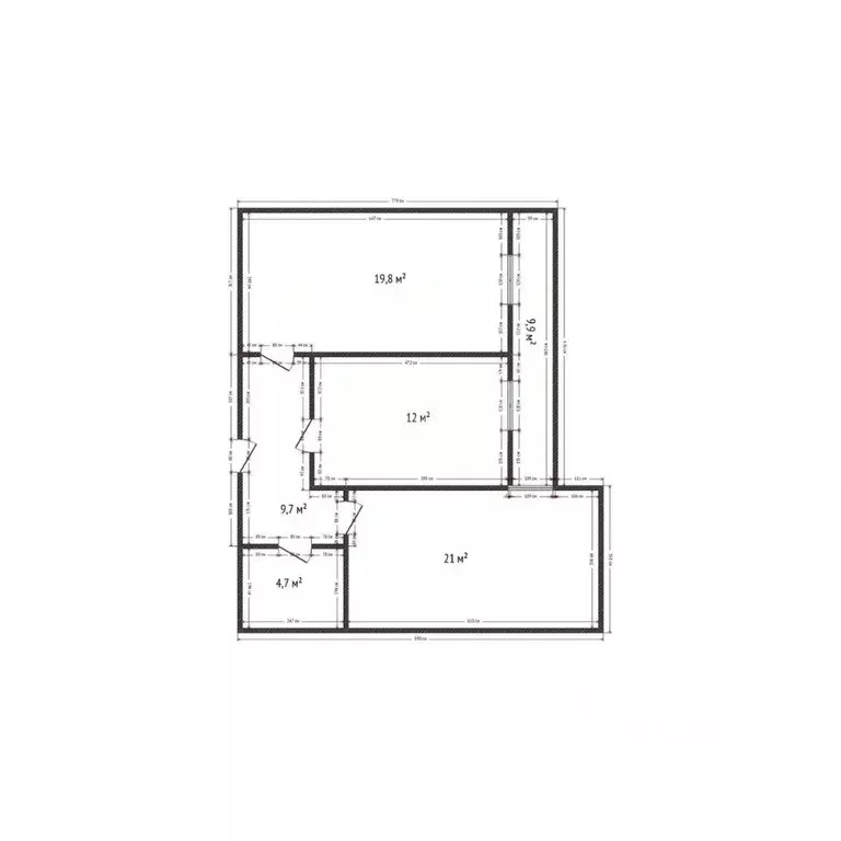 2-к кв. Дагестан, Каспийск просп. М. Омарова, 13 (78.0 м) - Фото 2