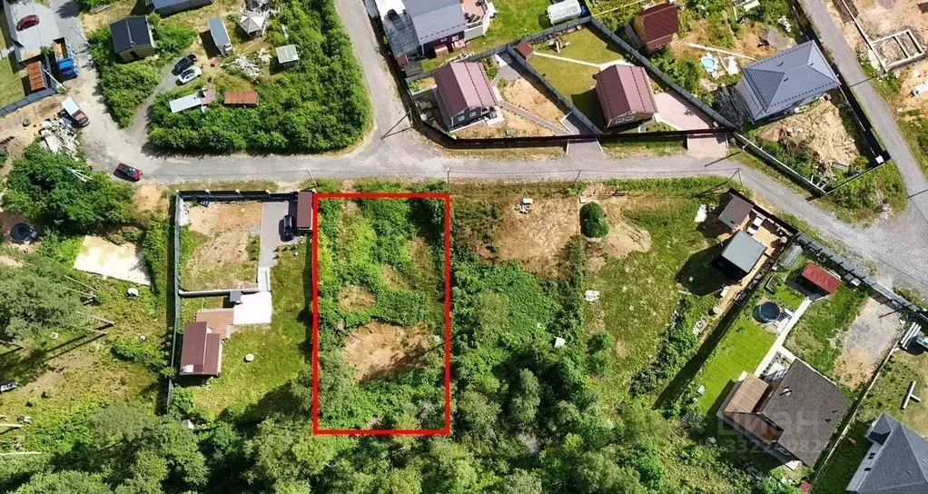 Участок в Ленинградская область, Всеволожский район, Куйвозовское ... - Фото 1