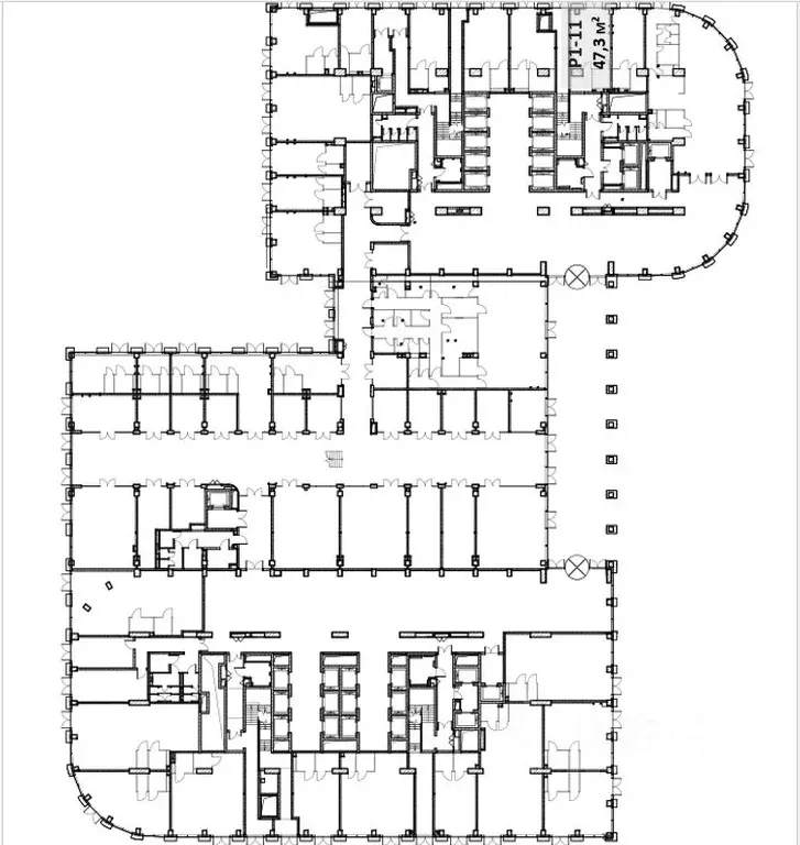 Торговая площадь в Москва Стоун Савеловская бк,  (47 м) - Фото 1