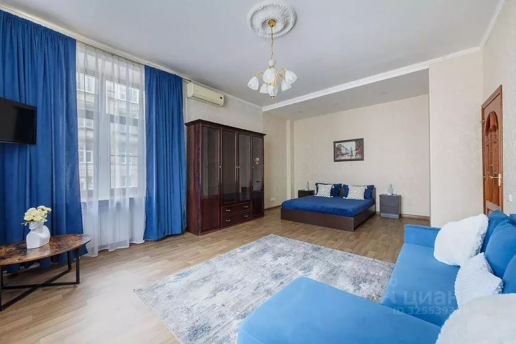 3-к кв. Москва 1-я Тверская-Ямская ул., 13С1 (77.0 м) - Фото 1