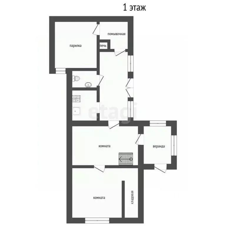Дом в Тюменская область, Тюмень СОСН Тура тер., ул. Здоровья (50 м) - Фото 1