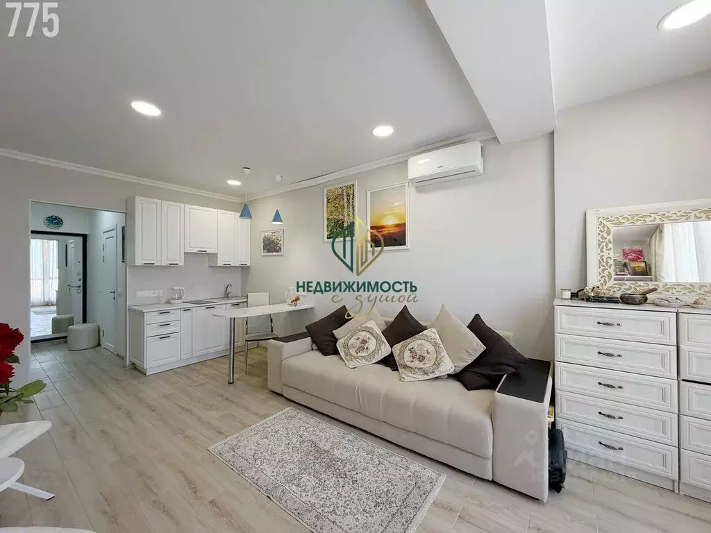 Студия Севастополь ш. Фиолентовское, 134к6 (23.3 м) - Фото 2