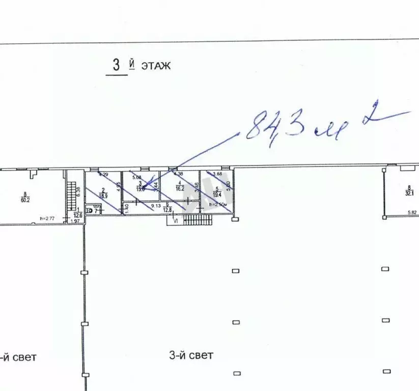 Помещение свободного назначения в Москва Электролитный проезд, 3С5 (84 ... - Фото 2