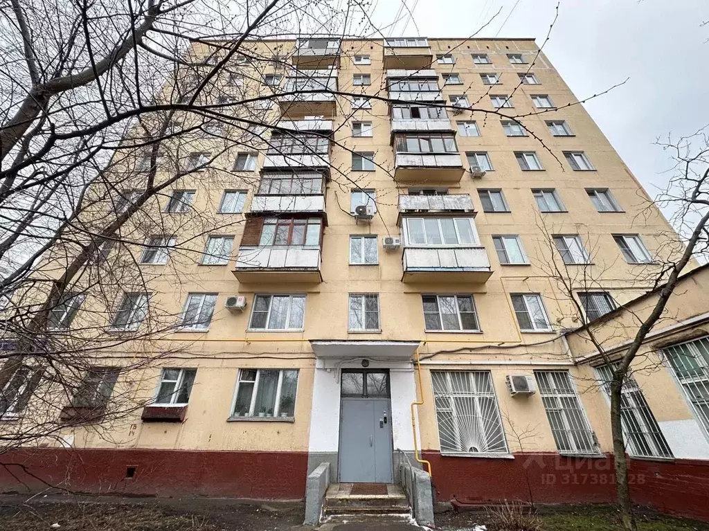 1-к кв. Москва ул. Маршала Тухачевского, 34 (32.0 м) - Фото 0