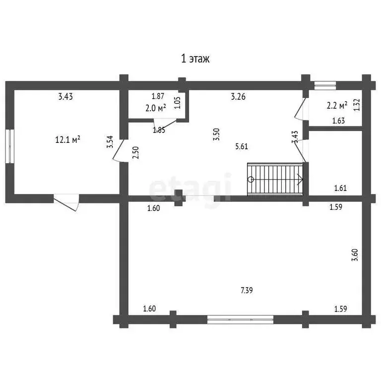 Дом в Новый Уренгой, СНТ Фемида, 1-я Солнечная улица (111.1 м) - Фото 1