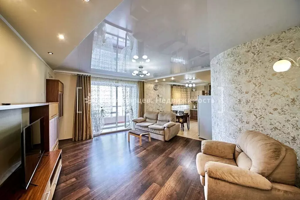 4-к кв. Томская область, Томск ул. Лебедева, 57 (102.6 м) - Фото 2