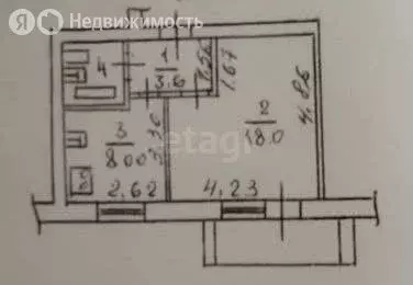 1-комнатная квартира: Липецк, Опытная улица, 11А (34 м) - Фото 1