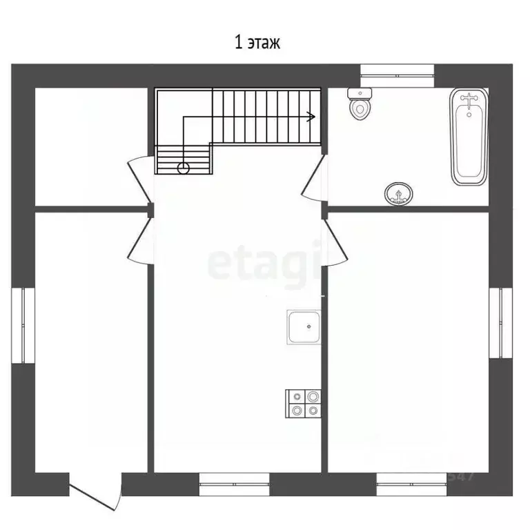 Дом в Крым, Симферополь ул. 40-я Коллективных Садов, 3 (120 м) - Фото 1