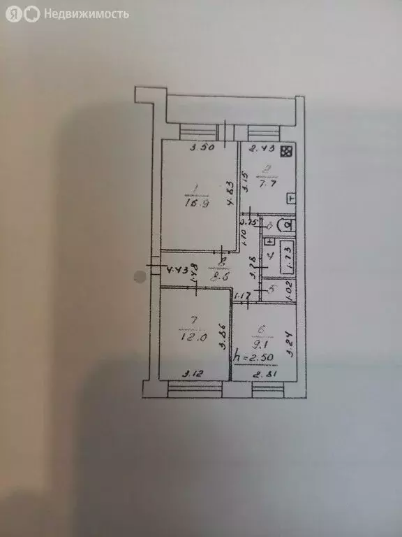 3-комнатная квартира: Киров, Октябрьский район, улица Свердлова, 25А ... - Фото 2