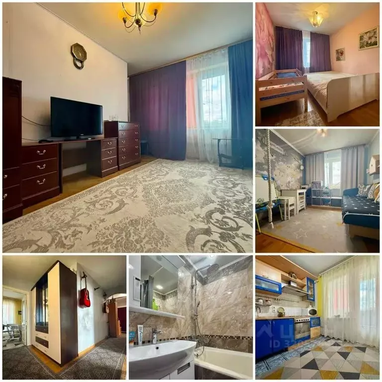 3-к кв. Саха (Якутия), Мирный ул. Аммосова, 96/1 (68.2 м) - Фото 0