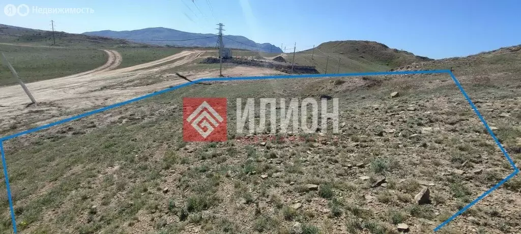 Участок в Республика Крым, муниципальный округ Судак, село Миндальное ... - Фото 1