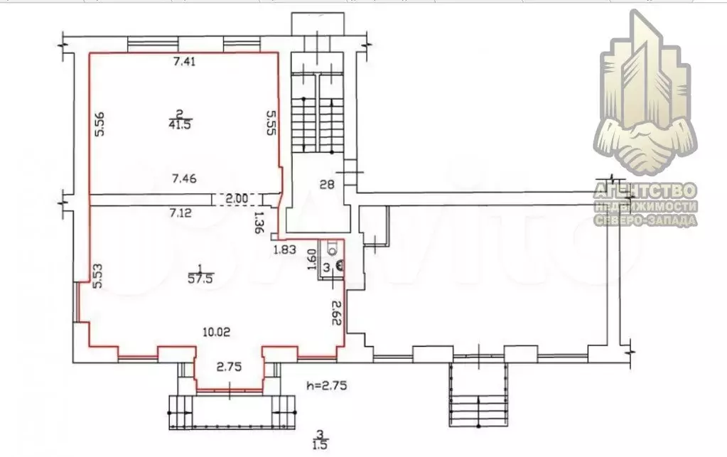 Аренда 156.2м2 - Фото 0