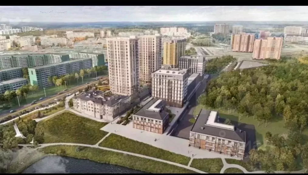 1-к кв. Калужская область, Обнинск Белкинская ул., 36 (47.0 м) - Фото 1