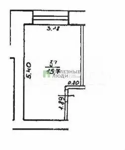 Квартира-студия, 15,7 м, 4/10 эт. - Фото 0