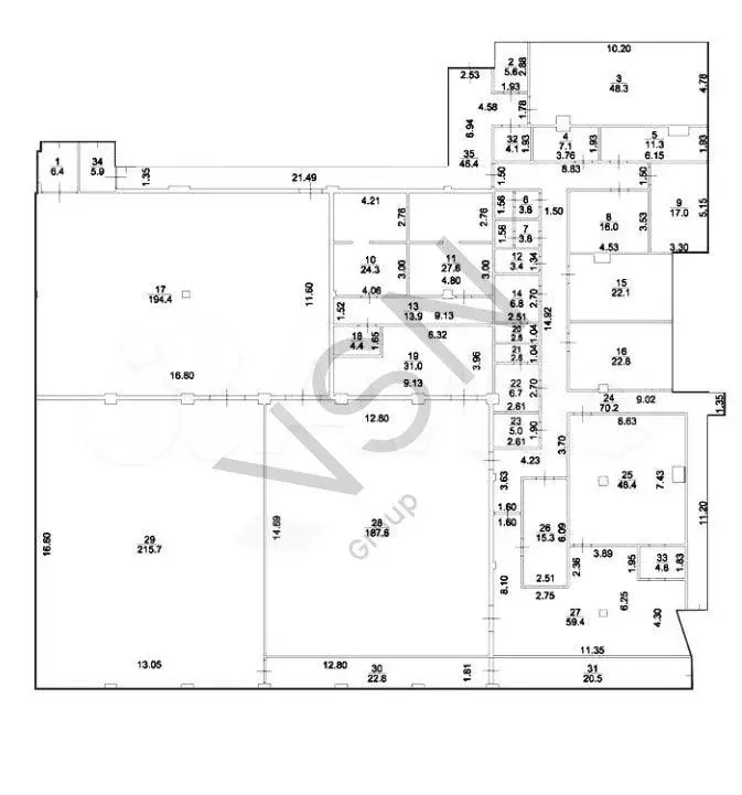 ПСН. Фитнес. Офис. 1188 м2 - Фото 1