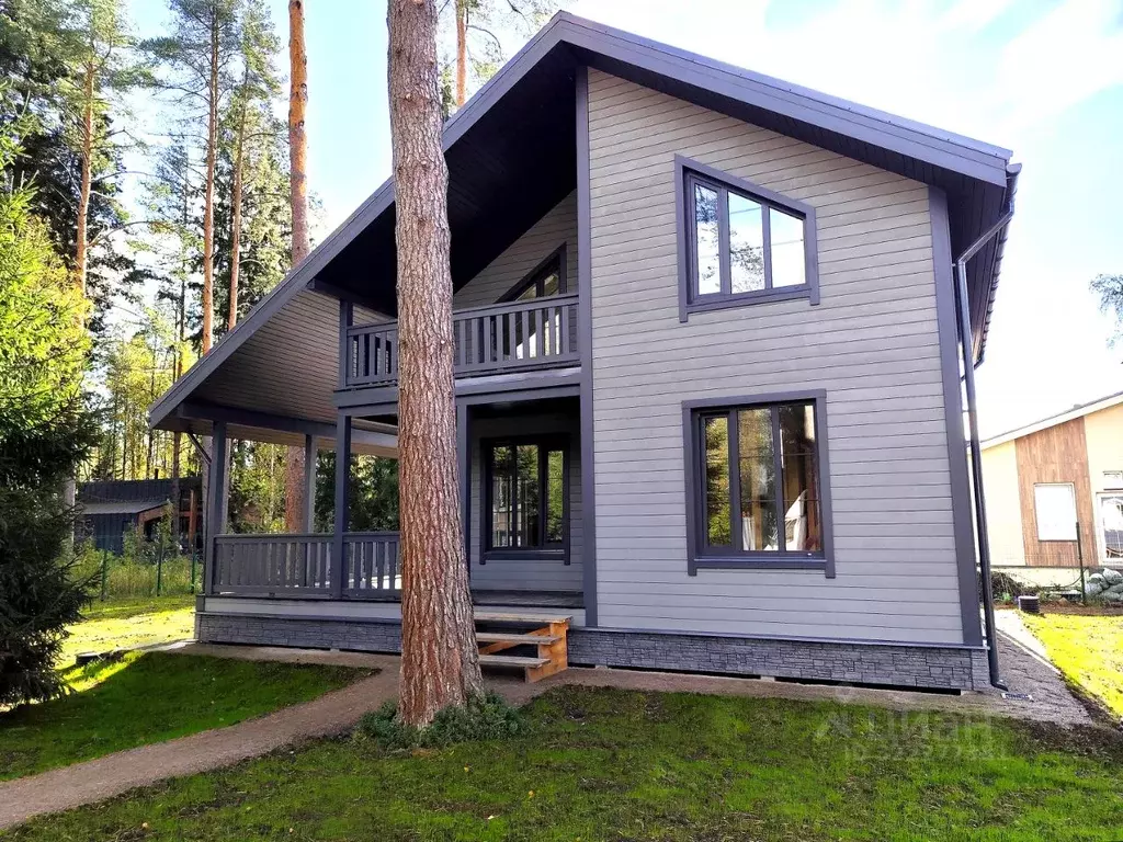 Коттедж в Ленинградская область, Выборгский район, Первомайское с/пос, ... - Фото 2