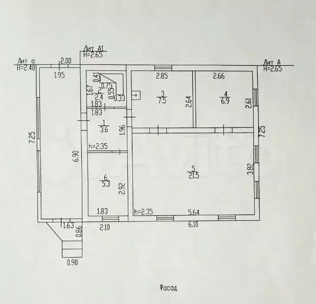 Дом 47,2 м на участке 10,4 сот. - Фото 0