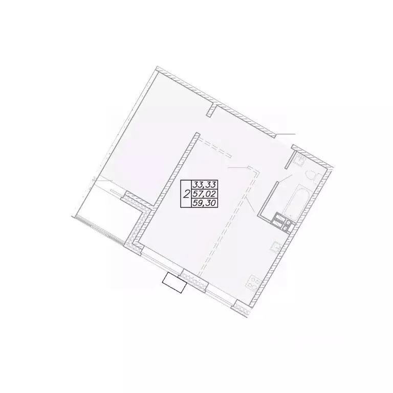 2-к кв. Приморский край, Владивосток ул. Североморская, 6 (57.1 м) - Фото 0