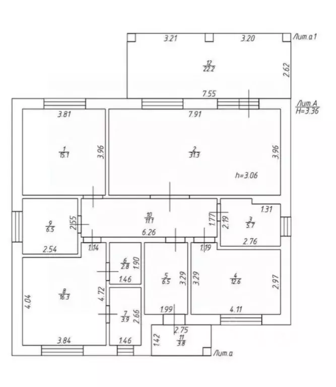 Дом в Татарстан, Лаишевский район, Никольское с/пос, с. Сапуголи ул. ... - Фото 2