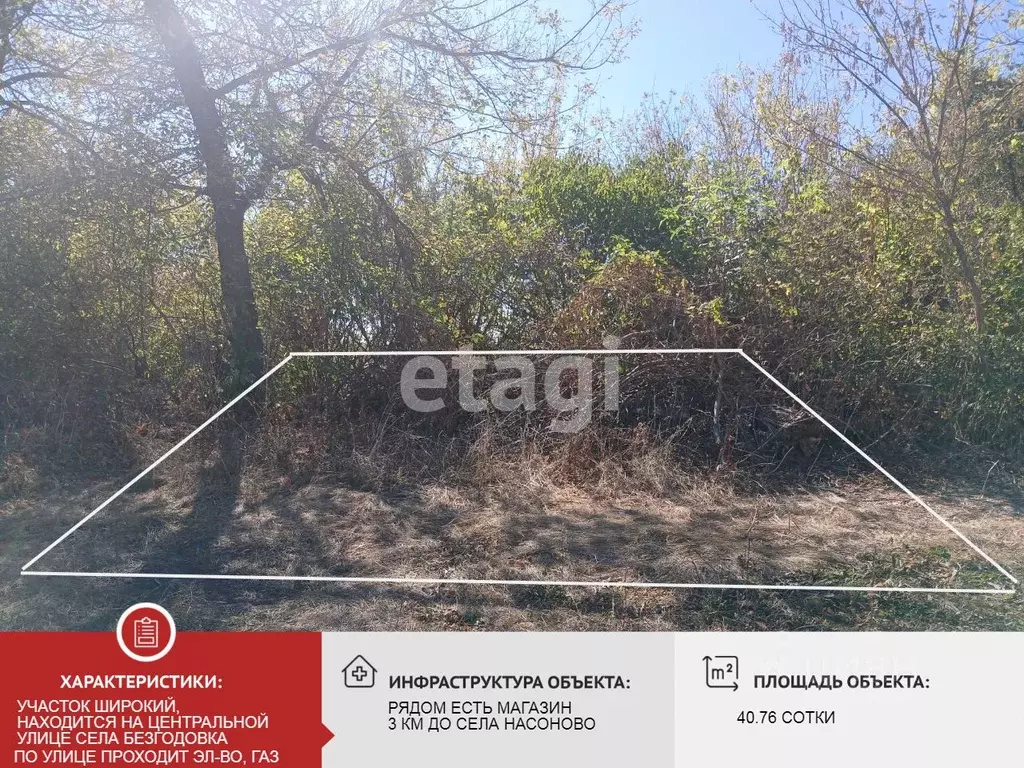 Участок в Белгородская область, Валуйский муниципальный округ, с. ... - Фото 2