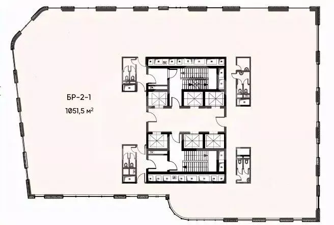 Помещение свободного назначения в Москва Холодильный пер., 3к1 (1052 ... - Фото 2