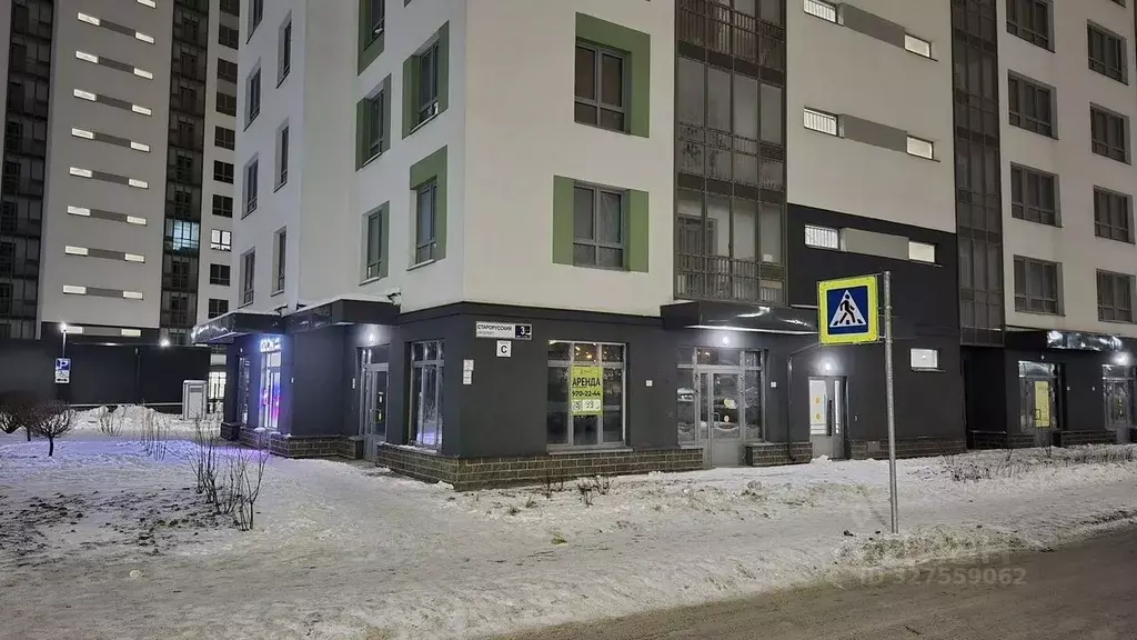 Торговая площадь в Санкт-Петербург пос. Шушары, просп. Старорусский, ... - Фото 2