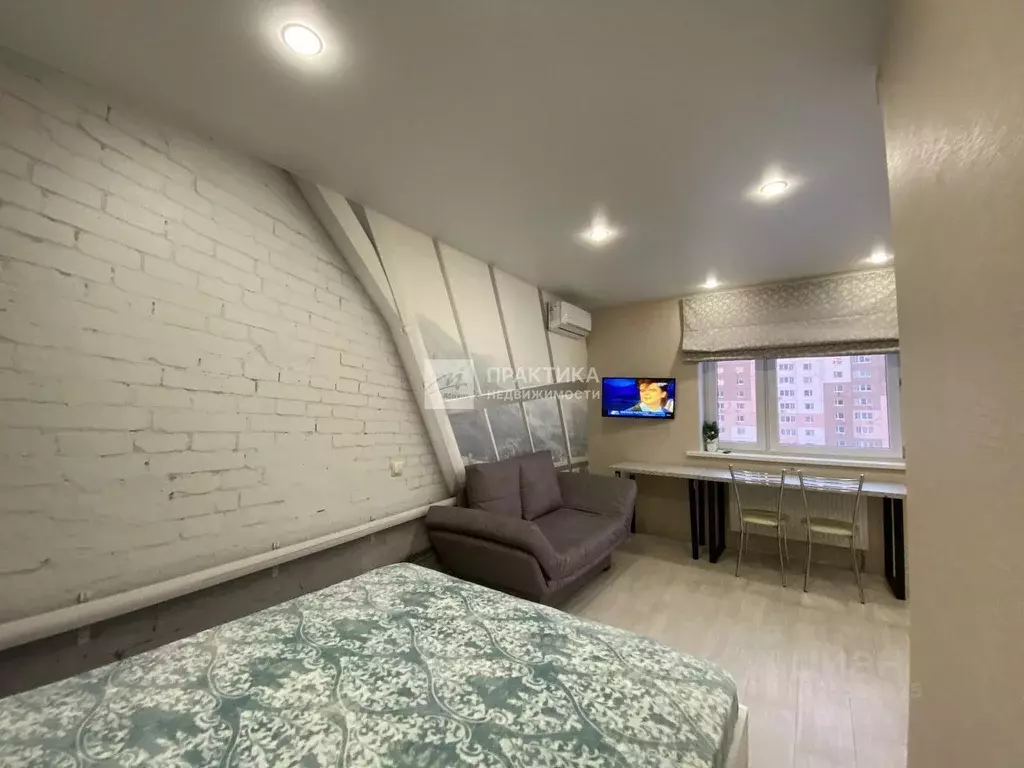 1-к кв. Московская область, Домодедово Южный мкр, ул. Курыжова, 30 ... - Фото 1