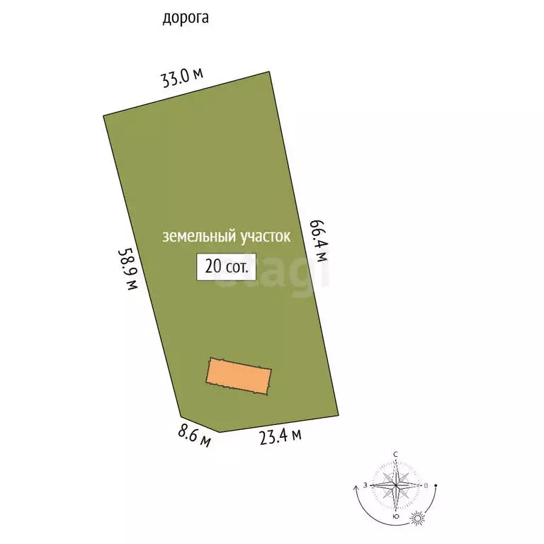 Дом в Лесколовское сельское поселение, деревня Рохма (43.1 м) - Фото 1