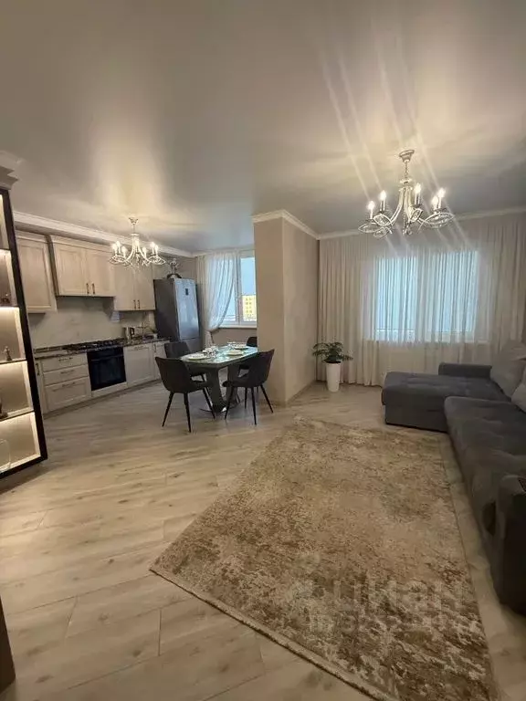 1-к кв. Кабардино-Балкария, Нальчик ул. Тарчокова, 21к1 (78.0 м) - Фото 2