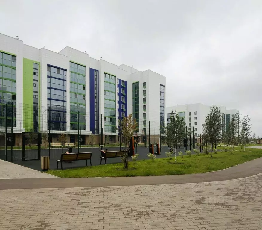 1-к кв. Татарстан, с. Высокая Гора ул. Егорова, 4 (46.4 м) - Фото 1