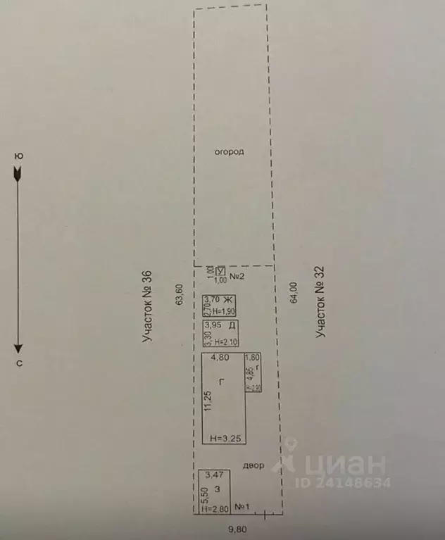 Участок в Ростовская область, Батайск ул. Лермонтова, 42 (6.84 сот.) - Фото 1