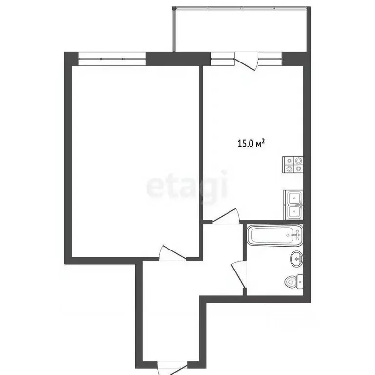 1-к кв. Костромская область, Кострома Широкая ул., 44 (54.6 м) - Фото 1